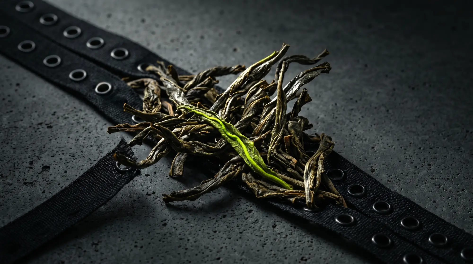 Laced. Bound. The longer it steeps the less it asks.